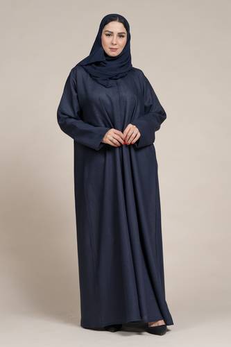 عباية كلاسيك لينين لف كحلي
