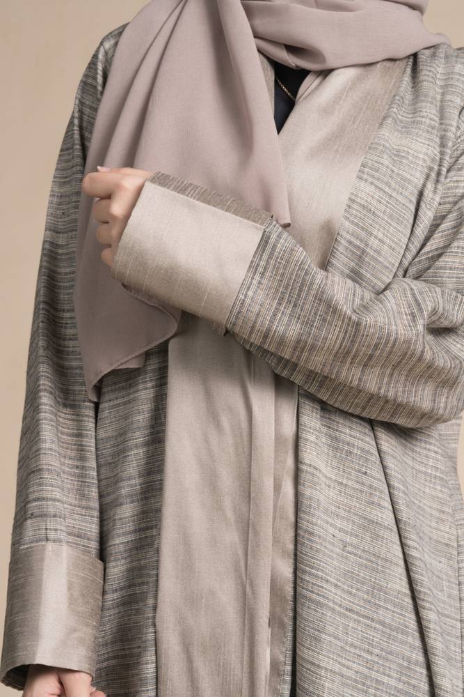 عباية كلاسيك لينن بيج لف