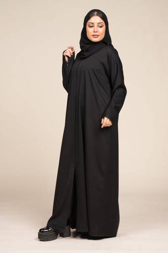 عباية كريب كلاسيك سادة