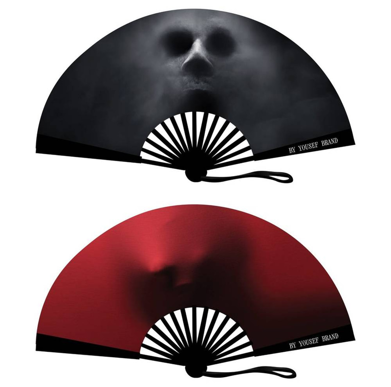 PHANTOM VEIL Hand Fan – Halloween Limited Edition
