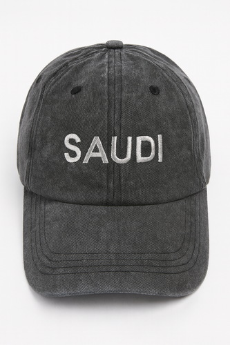 Saudi Cap in Dark Gray Color