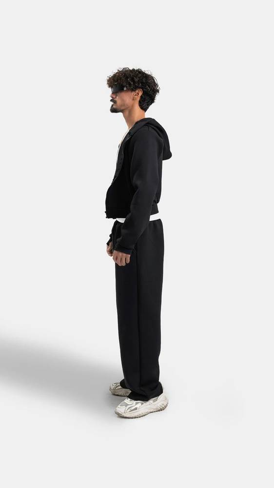 Unisex Black Short Jacket
