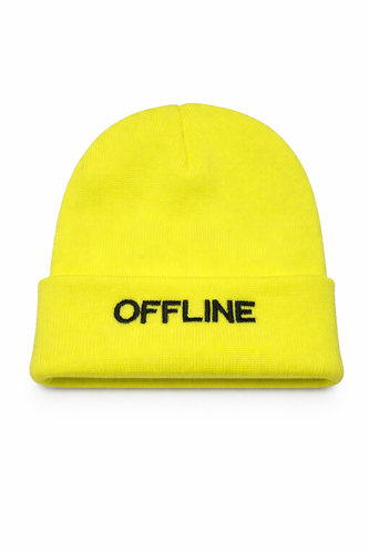Neon Yellow Winter Hat – OFFLINE Special Collection