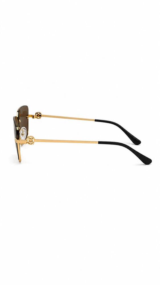 GOLDEN HAZE Sunglasses – Brown Lens & Gold Frame