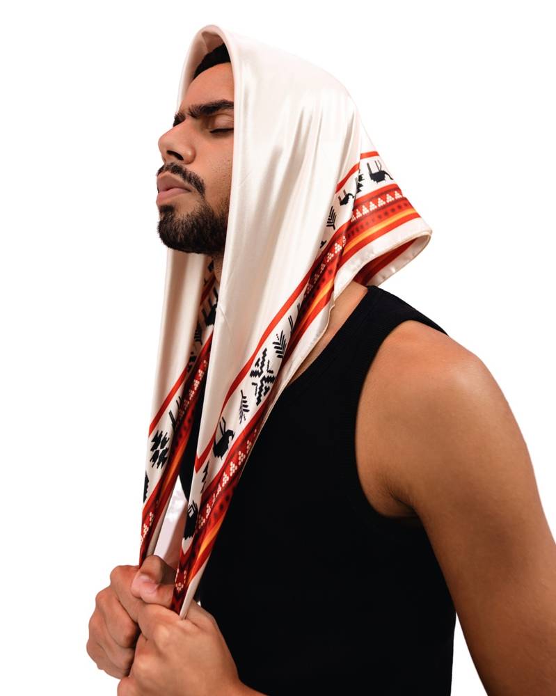 Desert Sand Silk Scarf