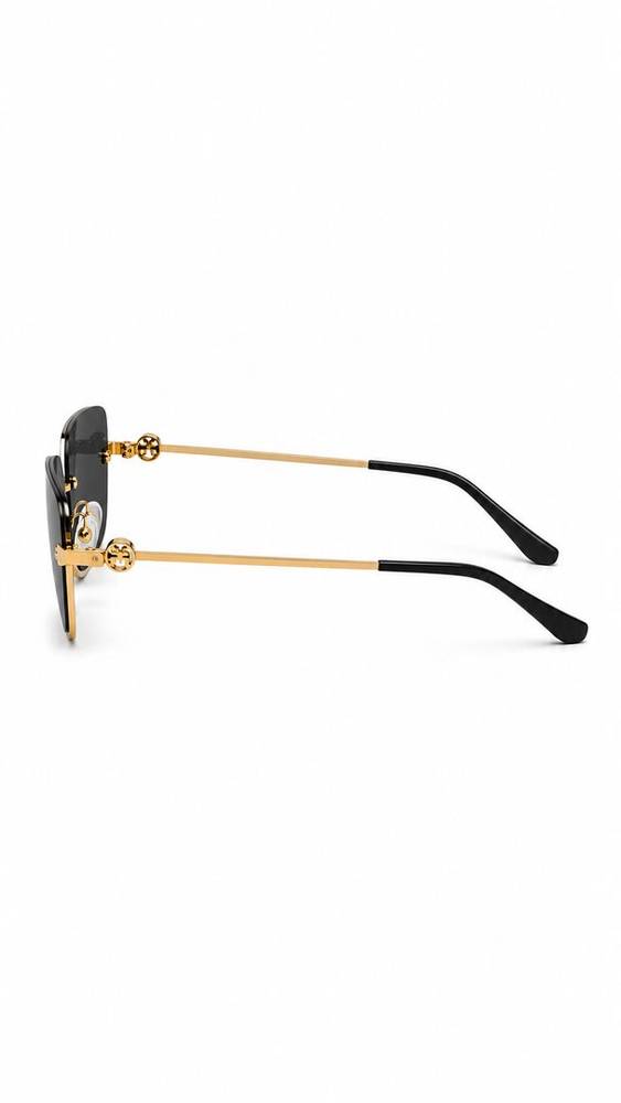 MIDNIGHT GOLD Sunglasses – Black Lens & Gold Frame