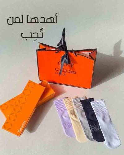 Gift| اهديها لمن تحب - ٦ جوارب فاخرة