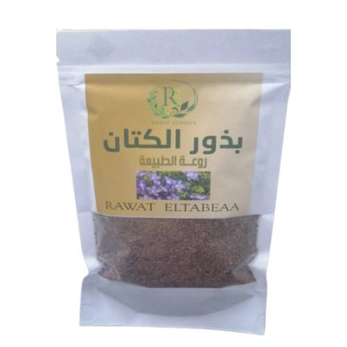 بذور-روعة العناية- الكتان الطبيعية-250 جم 