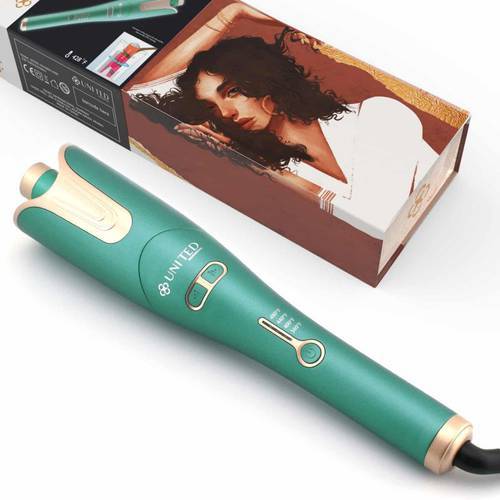 مكواة تمويج للشعر-يونايتد-35واط-K8032 اخضر
