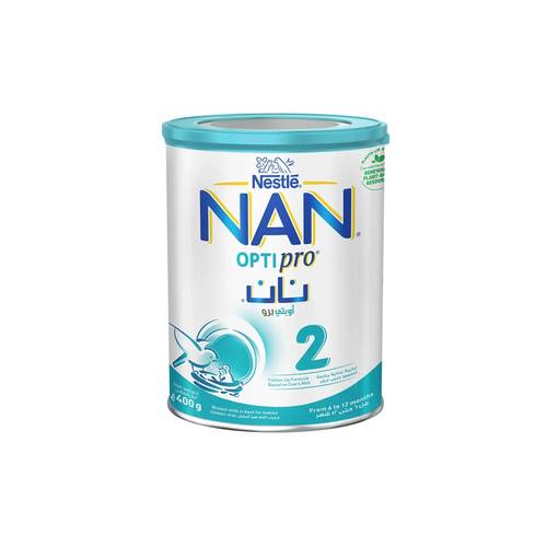 حليب اطفال-نان اوبتي برو-من 6حتى 12 شهر رقم 2-400 جم 