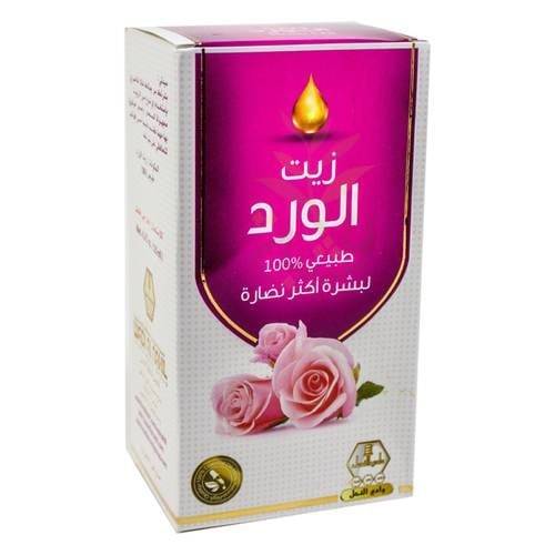 زيت للبشرة-وادي النحل-الورد-125 مل