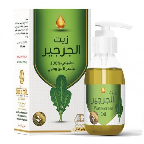زيت شعر-وادى النحل-الجرجير-125 مل 