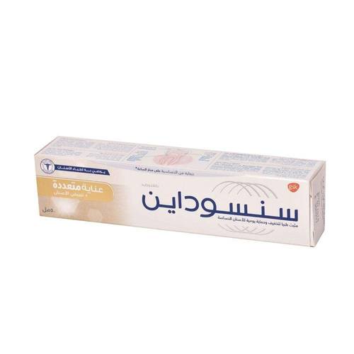 معجون اسنان-سنسوداين-عناية متعددة وتبييض-50 مل