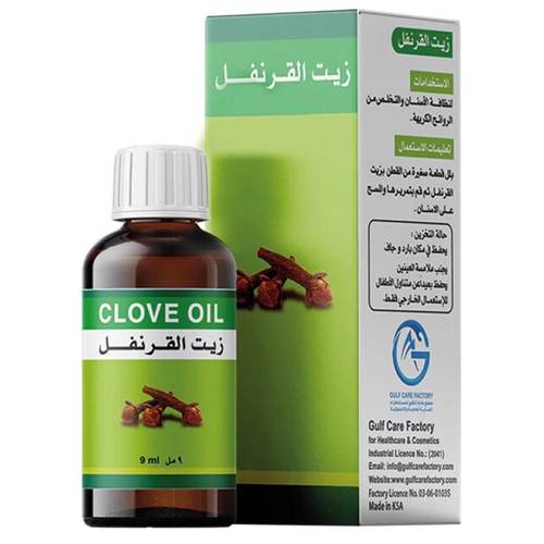 زيت -عناية الخليج- القرنفل عطري لنظافة الاسنان-9 مل