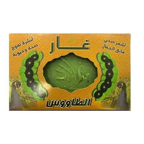 صابون قوالب-غار الطاووس-للبشرة والشعر-160 جم