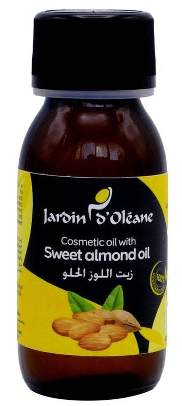 زيت للشعر والجسم جاردن اوليان اللوز الحلو 60 مل