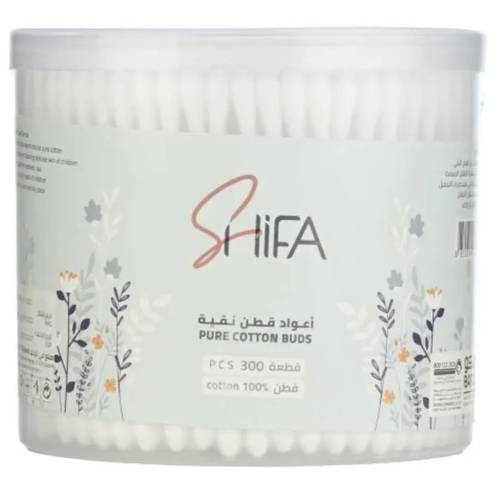 أعواد قطن -شفا-300 حبة