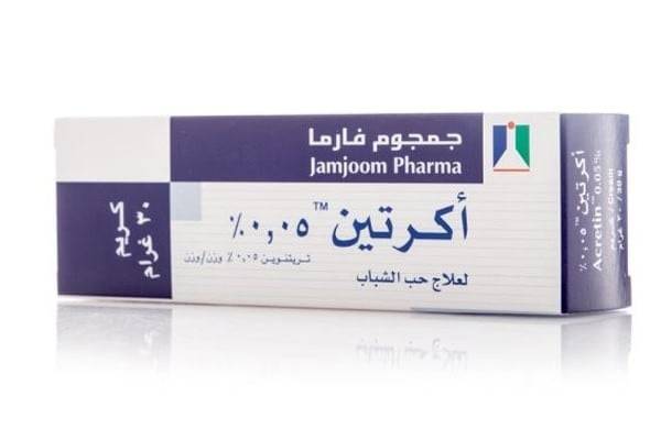 كريم وجه أكرتين لعلاج حب الشباب 0.05% 30 جم