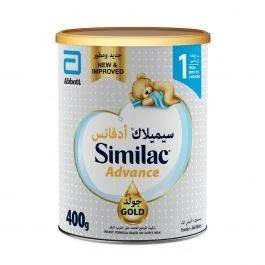 حليب اطفال-سيميلاك-رقم 1من0 - 6 شهر-400 جم 