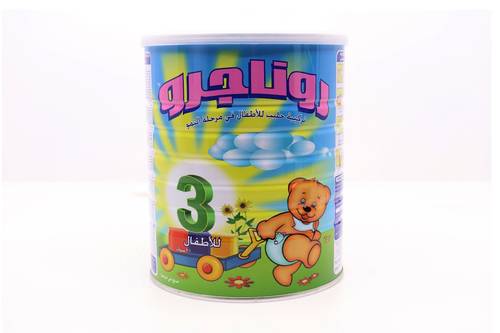 حليب اطفال-روناجرو-رقم 3 من 1-3 سنوات-850 جم 