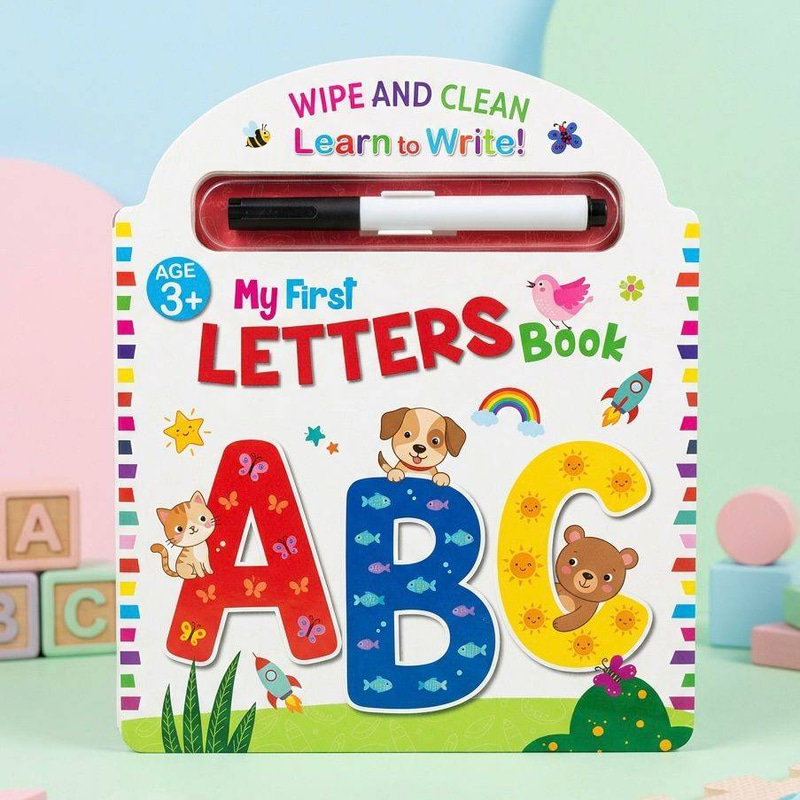 Wipe and Clean My First Letters Book