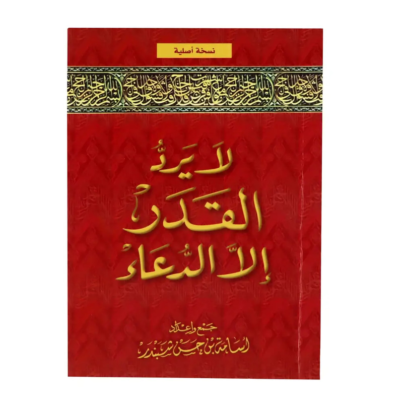 لا يرد القدر إلا الدعاء