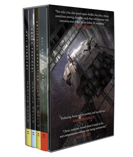 The Murderbot Diaries: All Systems Red, Artificial Condition, Rogue Protocol, Exit Strategy