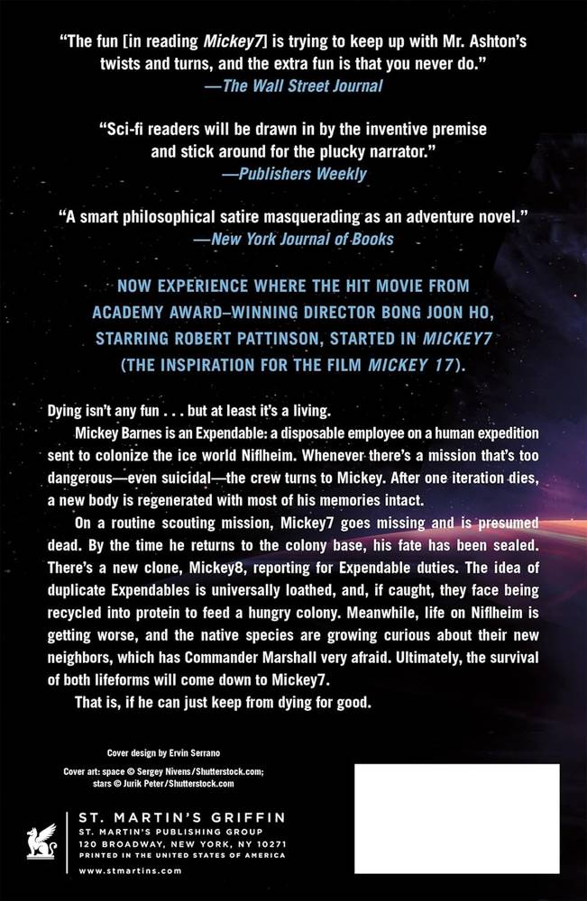 Mickey7 (Mickey7 #1)