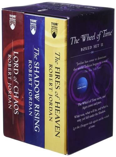The Wheel of Time Premium Boxed Set II: Books 4-6 (The Shadow Rising, The Fires of Heaven, Lord of Chaos)
