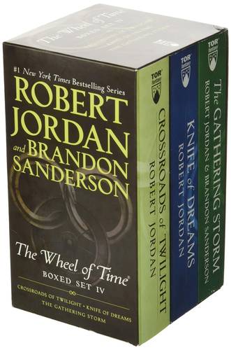 The Wheel of Time Premium Boxed Set IV: Books 10-12 (Crossroads of Twilight, Knife of Dreams, The Gathering Storm)