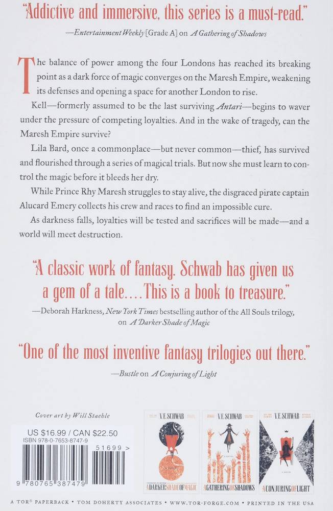 A Conjuring of Light (Shades of Magic #3)