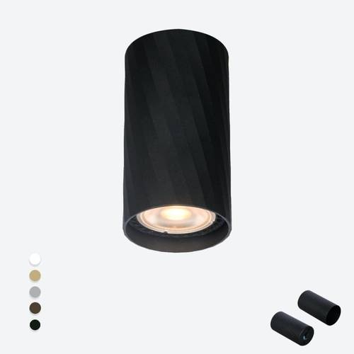إطار اضاءة مدور أسود FORS-2-3-B