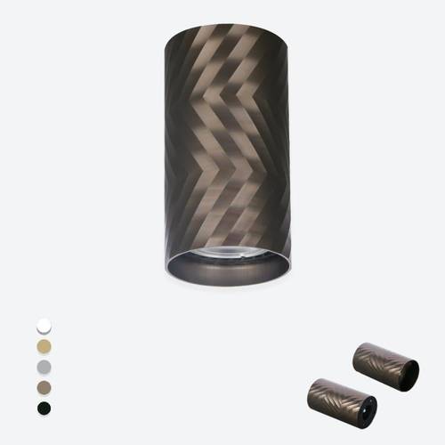 إطار إنارة سقفى ثابت دائرى تيتانيوم FORS-1-3-TN