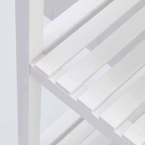 وحدة رفوف أبيض ‎37x140 سم‏