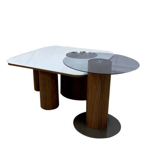 طقم طاولات خشب