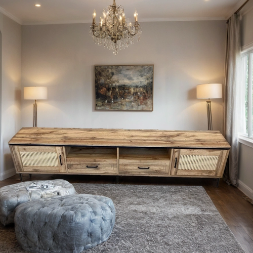 طاولة تلفزيون مقاس 200 سم