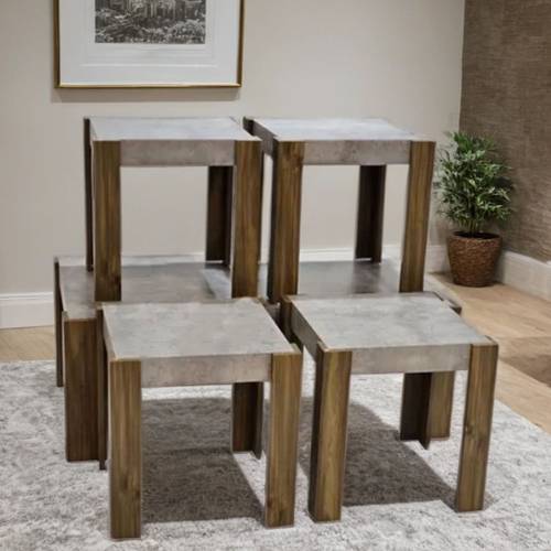 طقم طاولات شاي 5 قطع