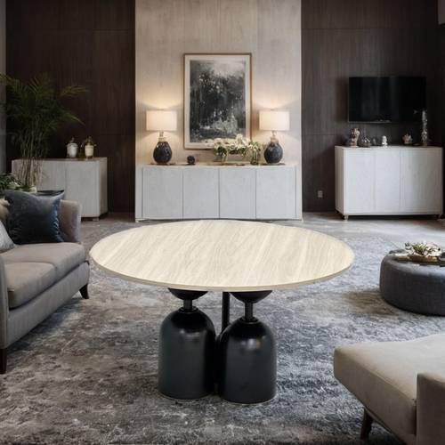 طاولة شاي وسط