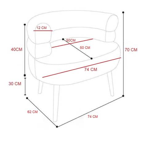 عرض كرسي بوكليه أبيض + طاولة خدمة هدية