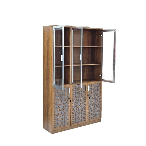 دولاب مكتبي 3 درفه نقشة