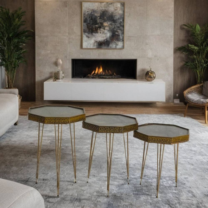 طقم طاولات 3 قطع