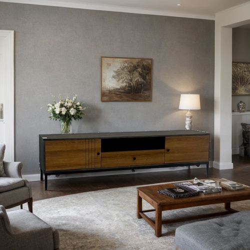 طاولة تلفزيون مقاس 180 سم