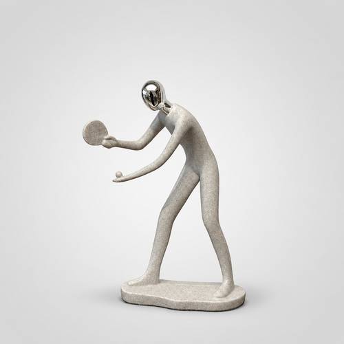 مجسم لاعب التنس العصري