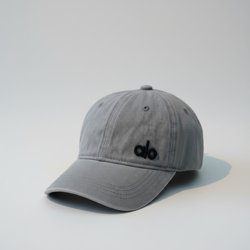 Alo Yoga Men's Cotton Dad Cap with Embroidered Logo - Alo Classic Cap