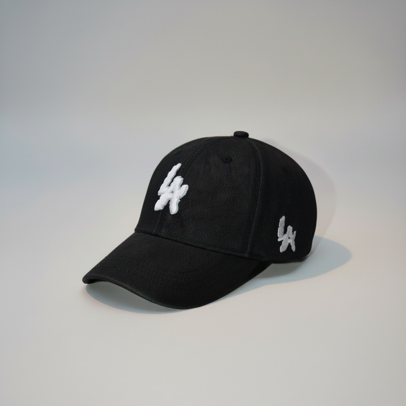  Men's Black Cap LA