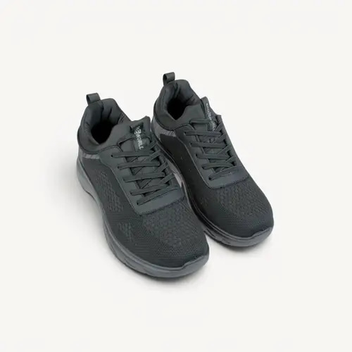 حذاء كاجوال سبور رجالي أسود  خفيف مريح
