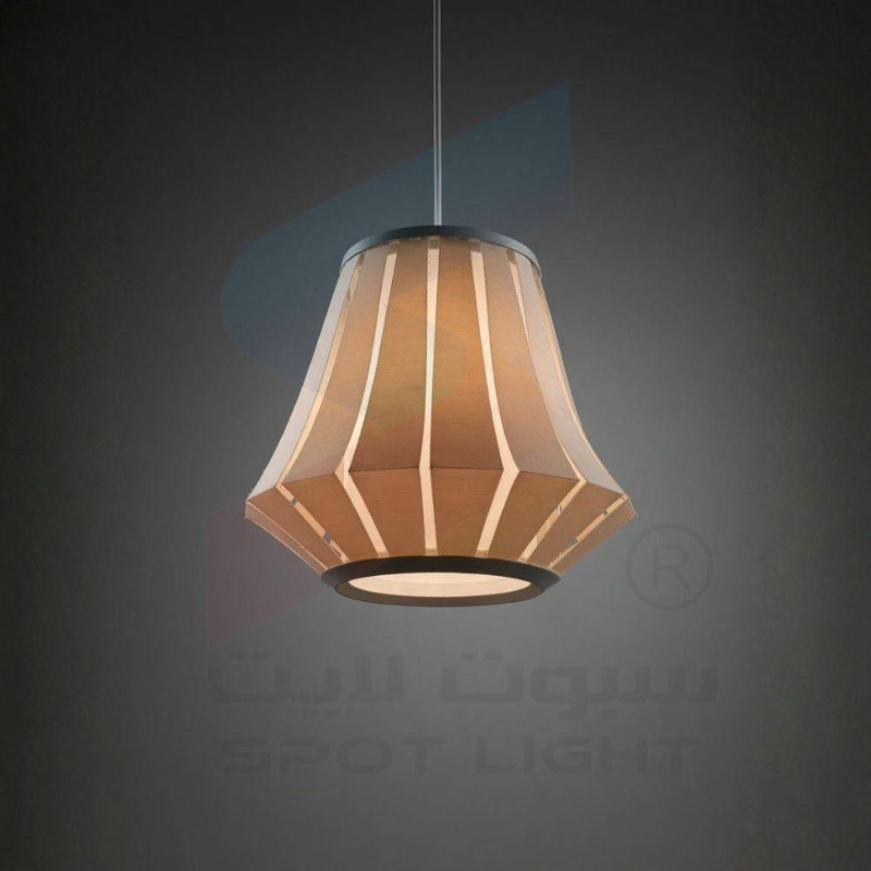 ثريا علاقي مفرد صغير PVC وردي