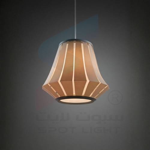 ثريا علاقي مفرد صغير PVC وردي