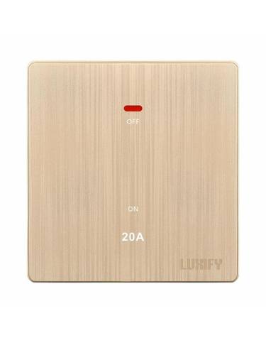 مفتاح سخان ذهبي LUXIFY R6324