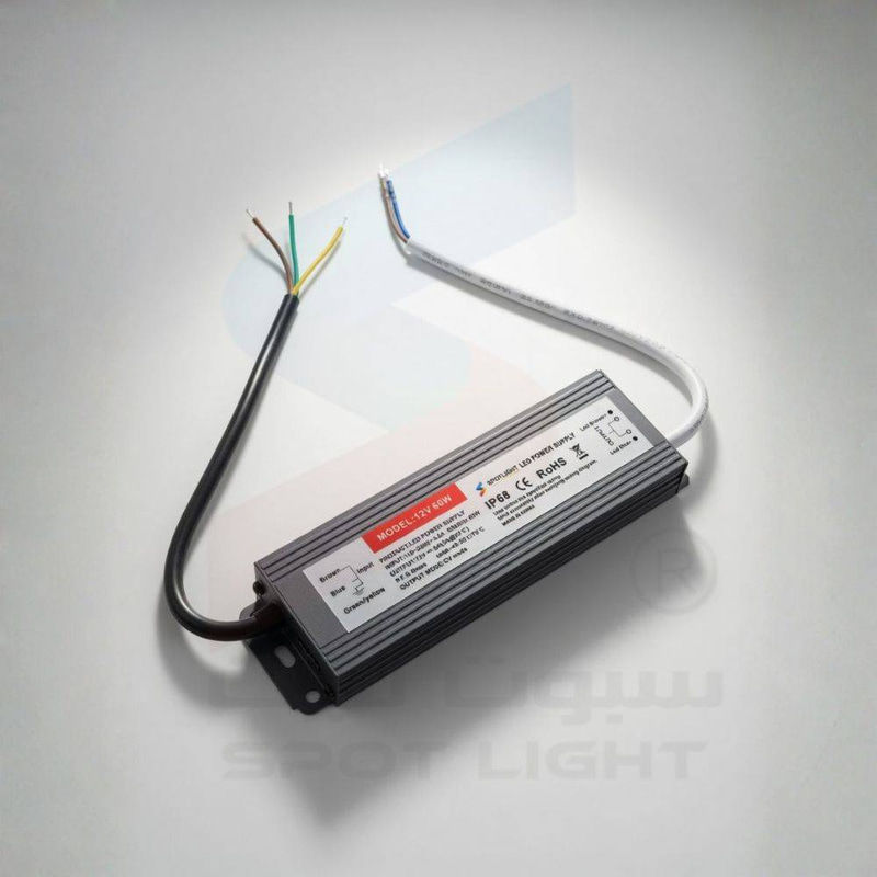 ترنس 60W-12V مقاوم للماء